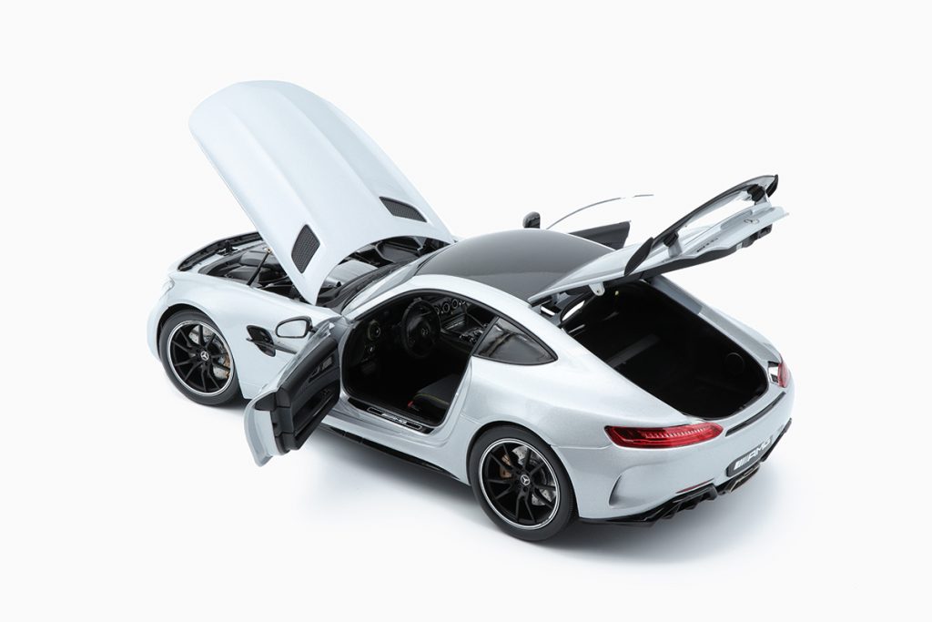 Mercedes-Benz AMG GT R Silver 1:18 by Almost Real