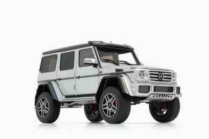 Mercedes-Benz G500 4x4² Silver 1:18 by Almost Real