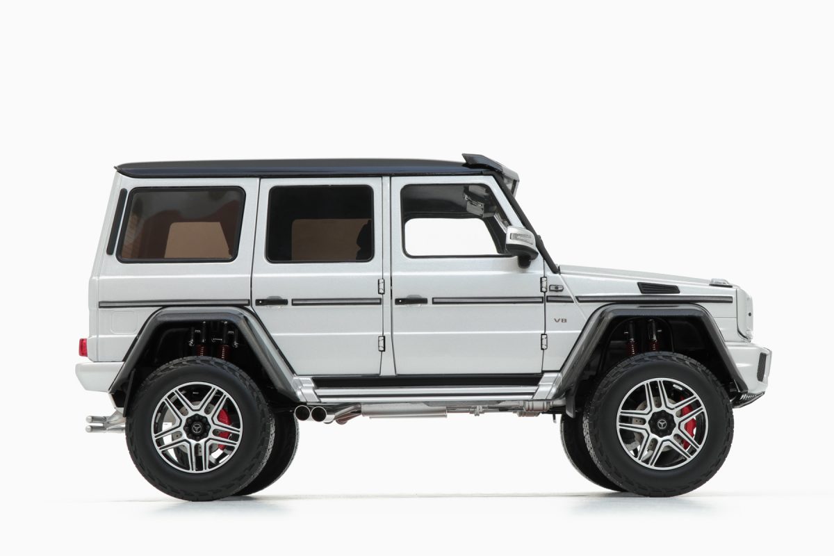 Mercedes-Benz G500 4×4² Silver 1:18 by Almost Real