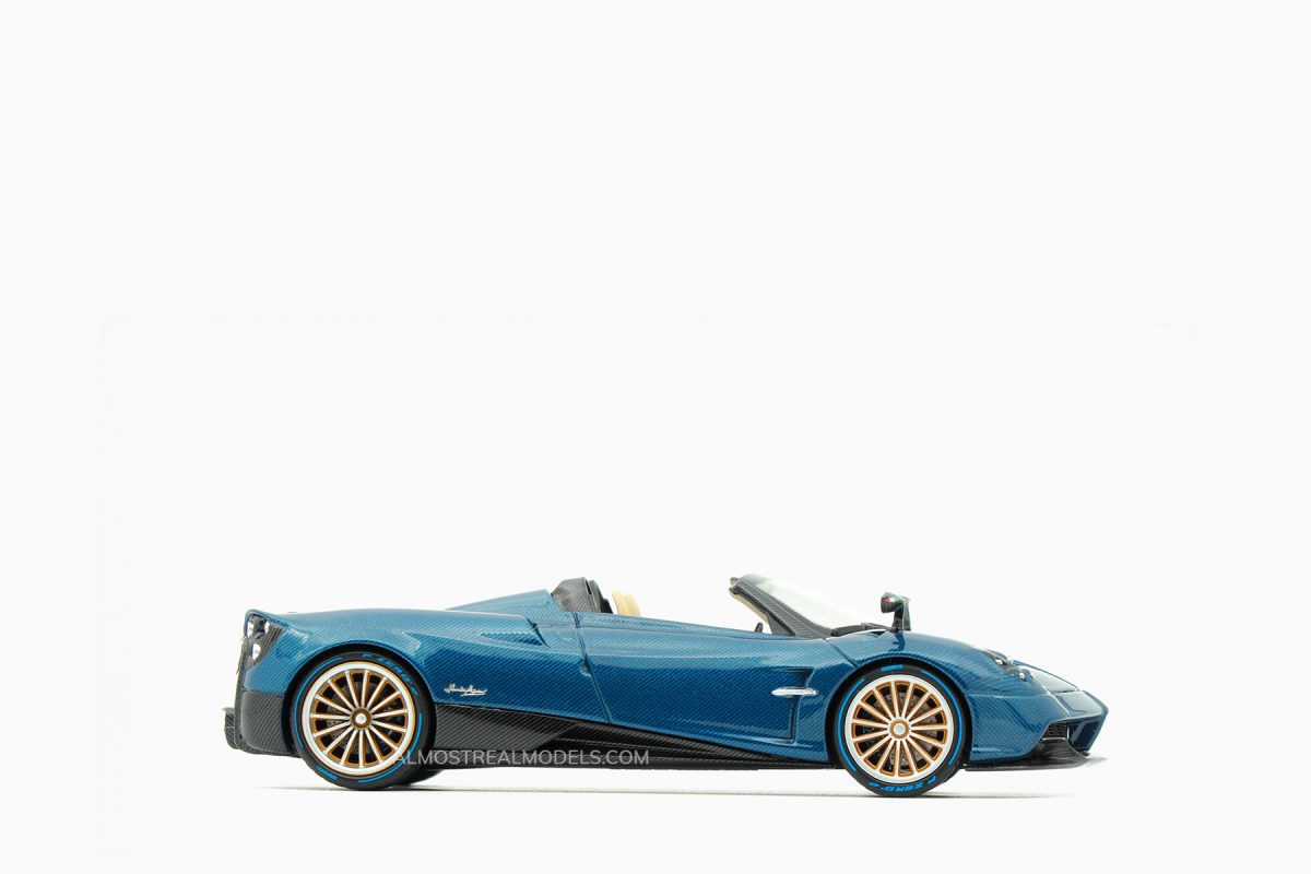 Pagani Huayra Roadster Carbon Blue 1:43 by Almost Real