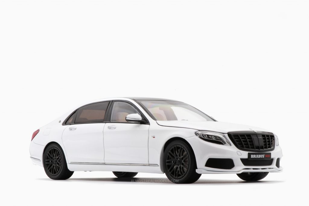 Brabus 900 Mercedes Maybach S-Class White  1:18 by Almost Real