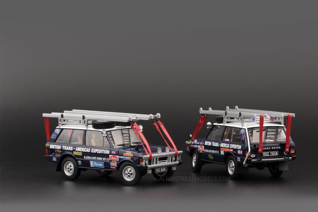 Range Rover "The British Trans-Americas Expedition" 2-Car Set 1:43 by Almost Real