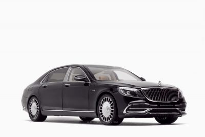 Mercedes - Maybach S-Class 2019 Obsidian Black 1:18 by Almost Real