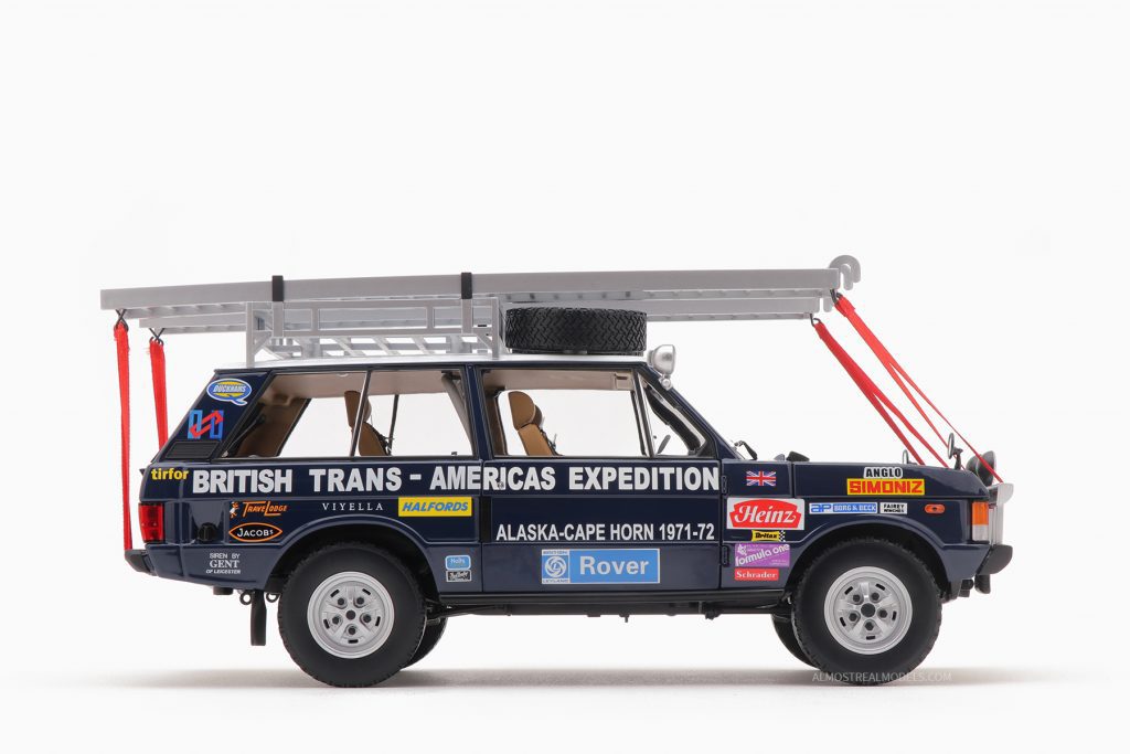 Range Rover "The British Trans-Americas Expedition" (868K) 1:18 by Almost Real