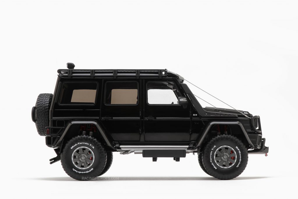 Brabus 550 Adventure Mercedes-Benz G 500 4×4² Black 1:18 by Almost Real