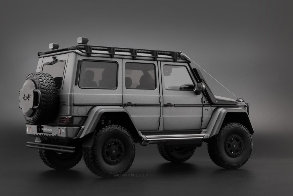 Brabus 550 Adventure Mercedes-Benz G 500 4×4² Monza Grey 1:18 by Almost Real