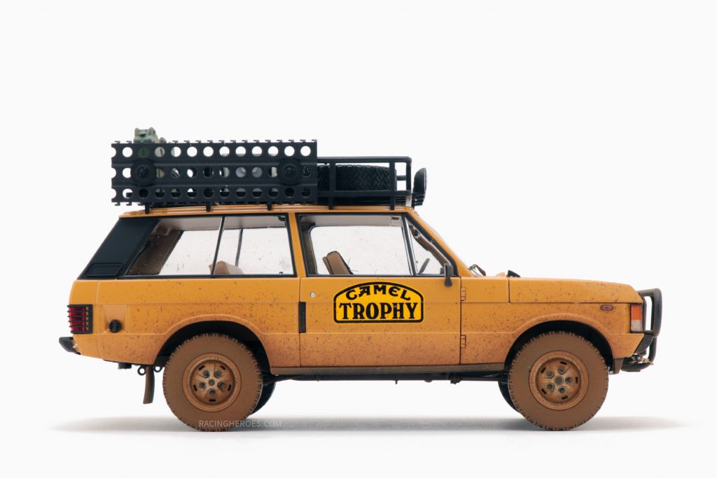 Range Rover "Camel Trophy" Papua New Guinea 1982 Dirty 1:18 by Almost Real