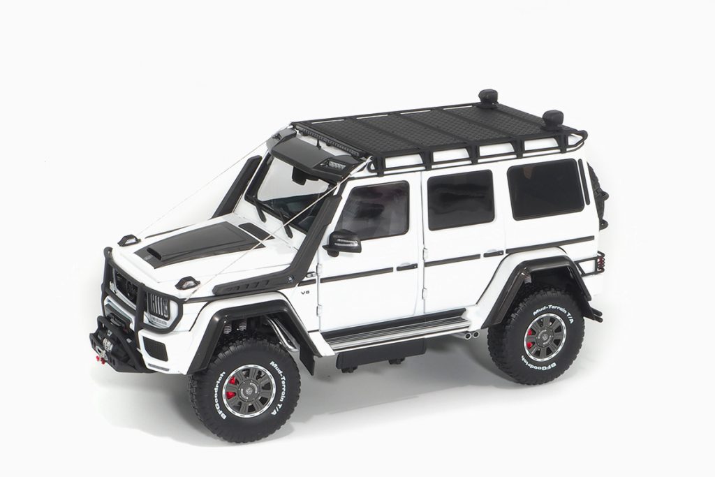 Brabus 550 Adventure Mercedes-Benz G 500 4×4² White 1:18 by Almost Real