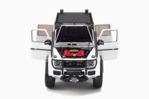 Brabus 550 Adventure Mercedes-Benz G 500 4×4² White 1:18 by Almost Real