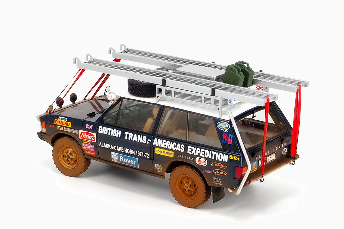 Range Rover “The British Trans-Americas Expedition” (868K) Dirty 1:18 by Almost Real
