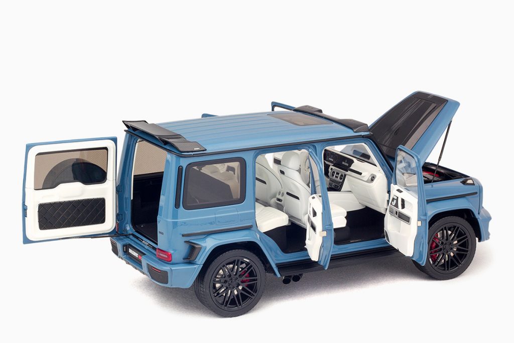 Brabus G-Class Mercedes AMG G 63 2020 China Blue 1:18 by Almost Real