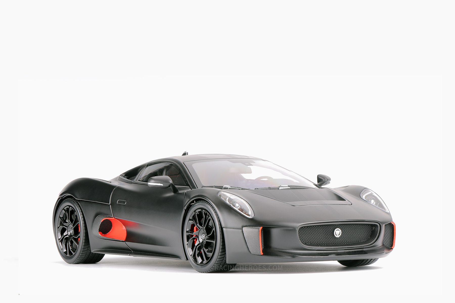 Jaguar C-X75 Black Almost Real 1/18 Diecast car