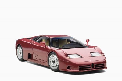 Bugatti EB110 GT, Dark Red 1:18 by AutoArt