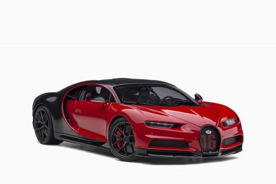 Bugatti Chiron Sport 2019, Italian Red/Carbon 1:18 by AutoArt