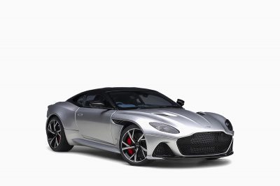 Aston Martin DBS Superleggera, Lightning Silver 1:18 by AutoArt