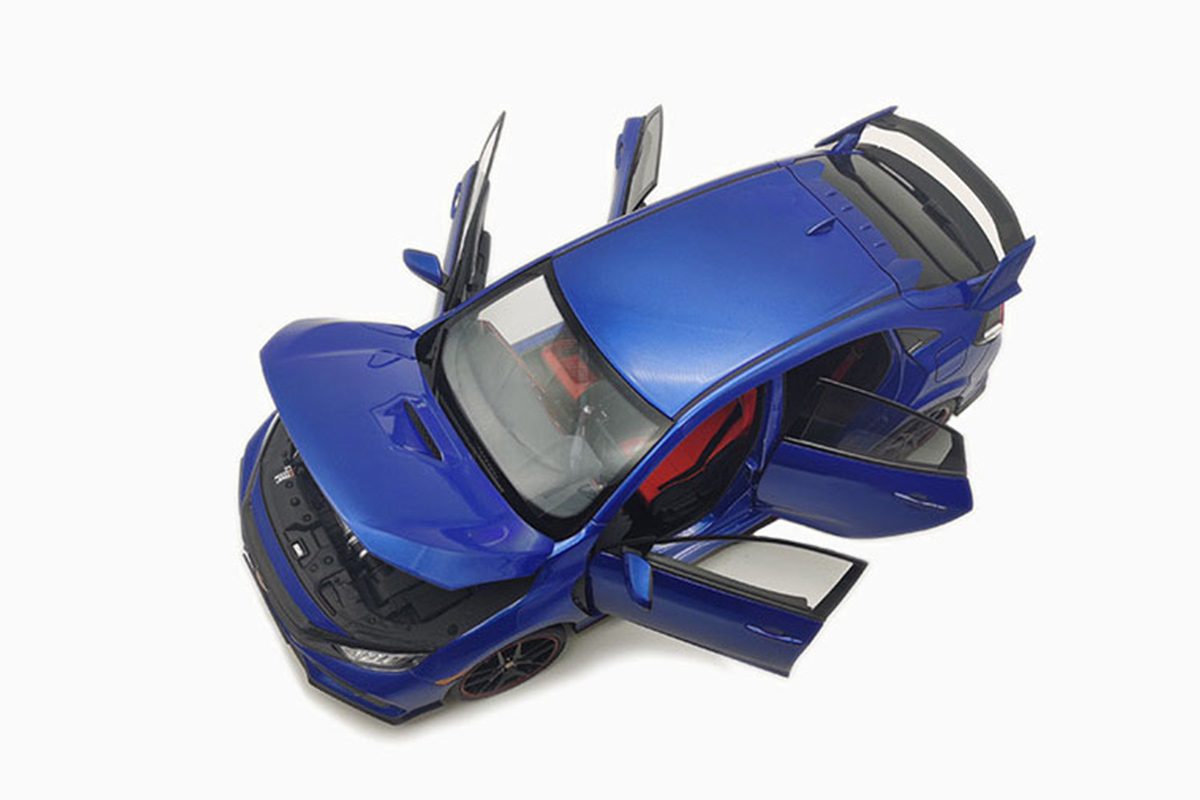 Honda Civic Type-R 2020 Blue 1:18 by LCD Models