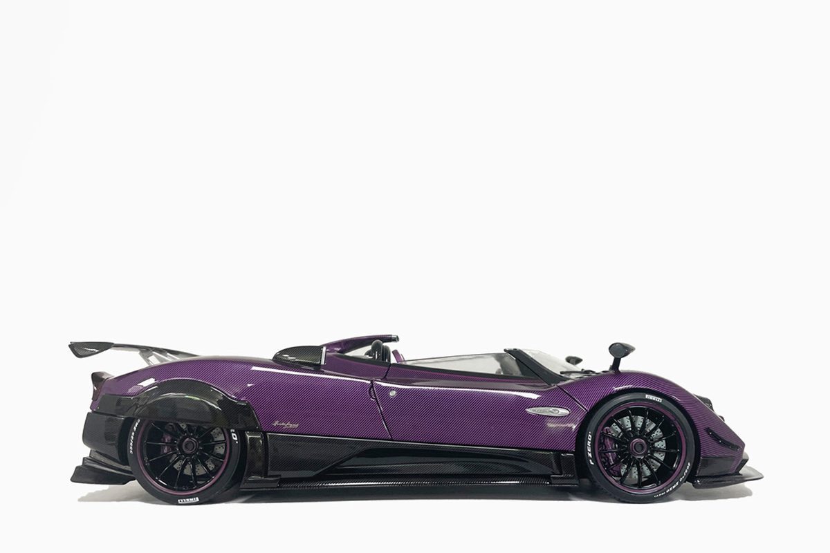 Pagani Zonda HP Carbon Purple 1:18 by LCD Models