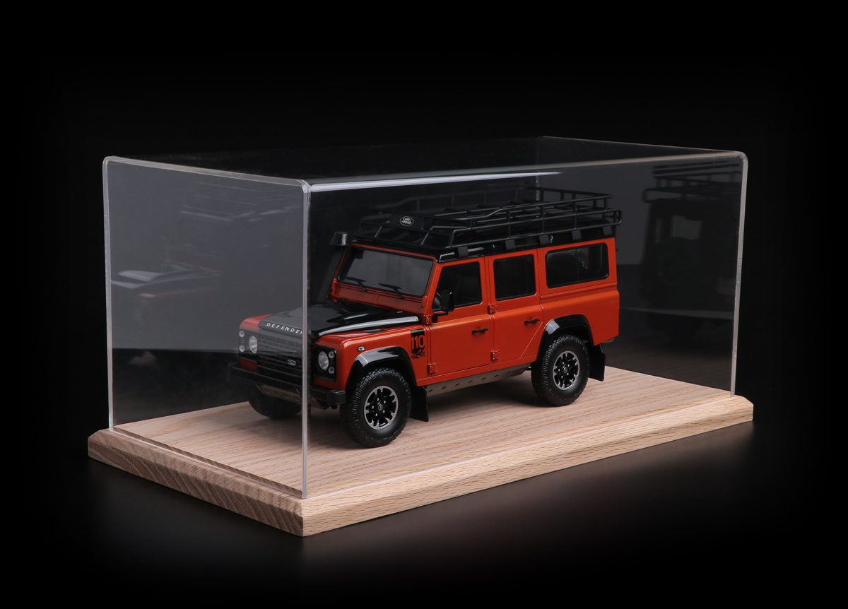 modelcar-display Display case for Land Rover