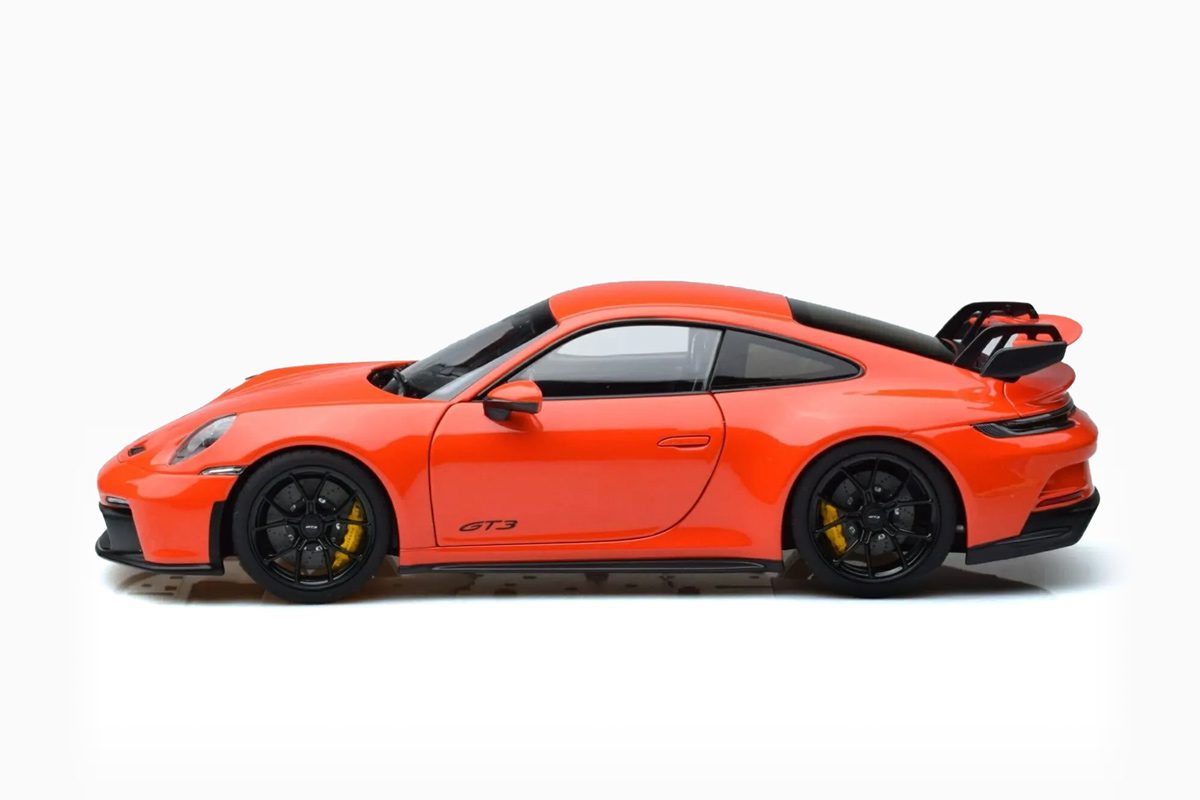 Porsche 911 992 GT3 Coupe Orange 1:18 by Norev