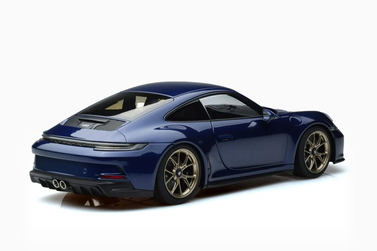 Porsche 911 992 GT3 Touring Package in Blue Metallic 1:18 by Norev