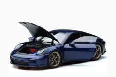 Porsche 911 992 GT3 Touring Package in Blue Metallic 1:18 by Norev