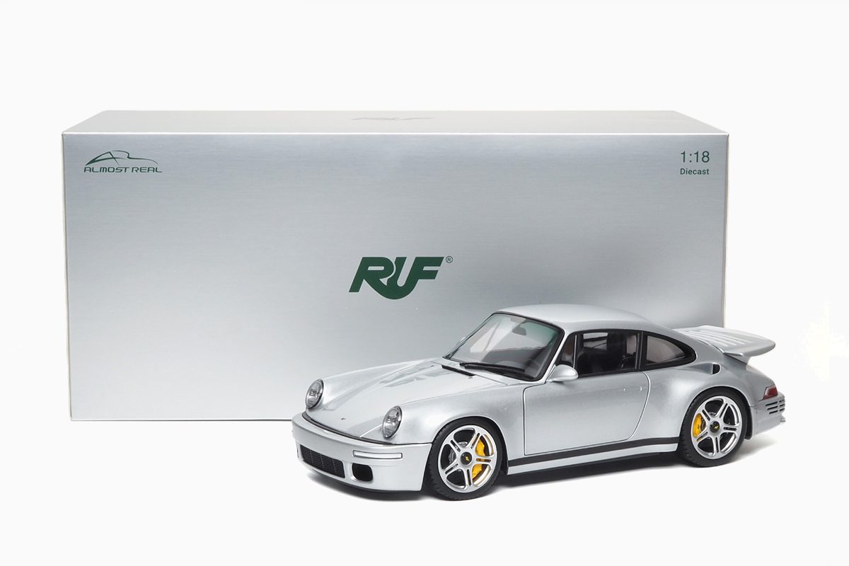 RUF CTR 2017 GT Silver 1:18 by Almost Real