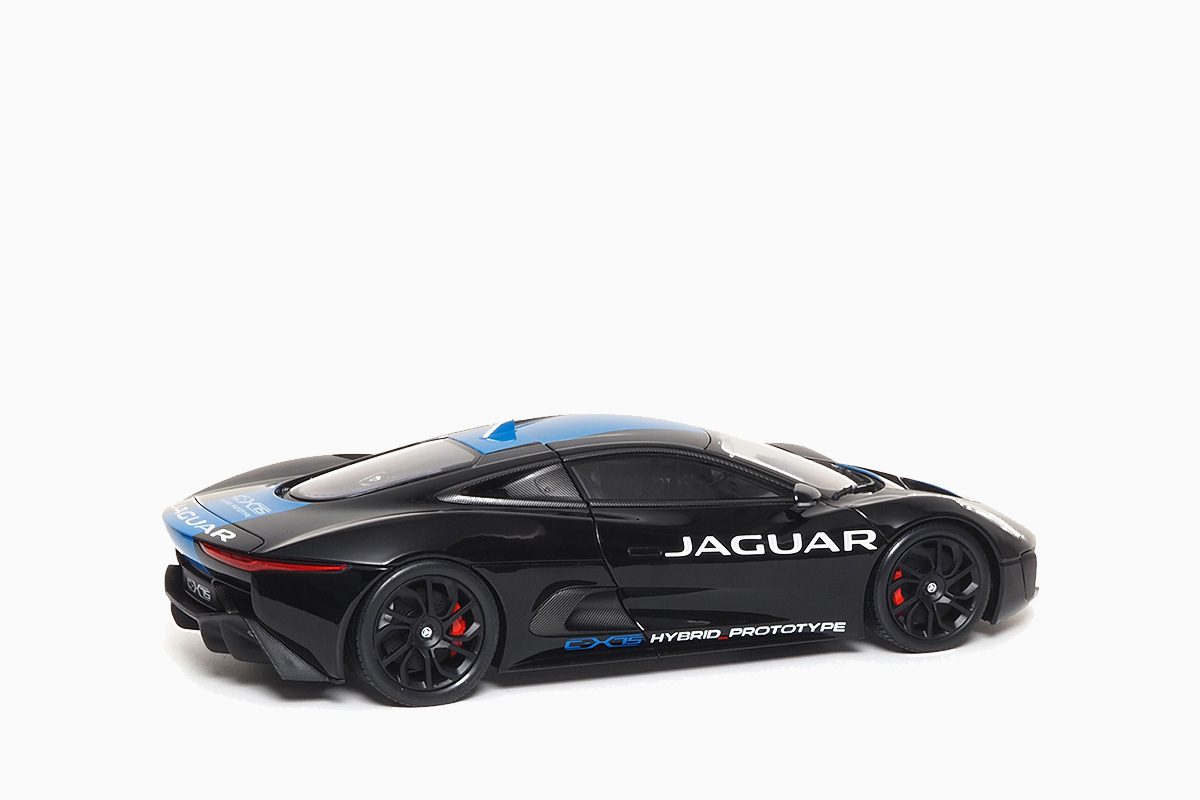 Jaguar C-X75 Ultimate Black Metallic 1:18 by Almost Real