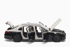 Mercedes - Maybach S-Class 2023 Mojave Silver/Onyx Black 1:18 by Almost Real