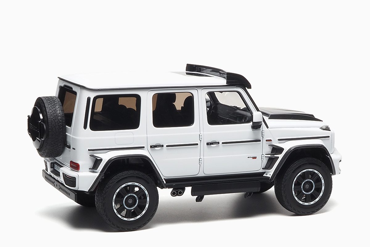 Brabus G-Class G 63 4x4² 2023 White 1:18 by Almost Real