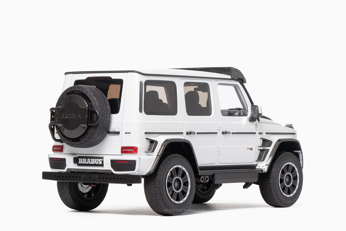 Brabus G-Class G 63 4x4² 2023 White 1:18 by Almost Real