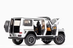 Brabus G-Class G 63 4x4² 2023 White 1:18 by Almost Real