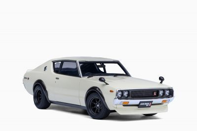 Nissan Skyline 2000 GT-R, (KPGC110), Tuned Version, White 1:18 by Autoart