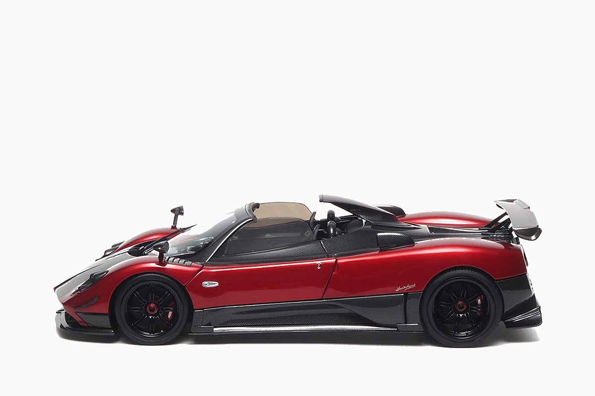 Pagani Zonda Cinque Roadster Rosso Dubai 1:18 by Almost Real